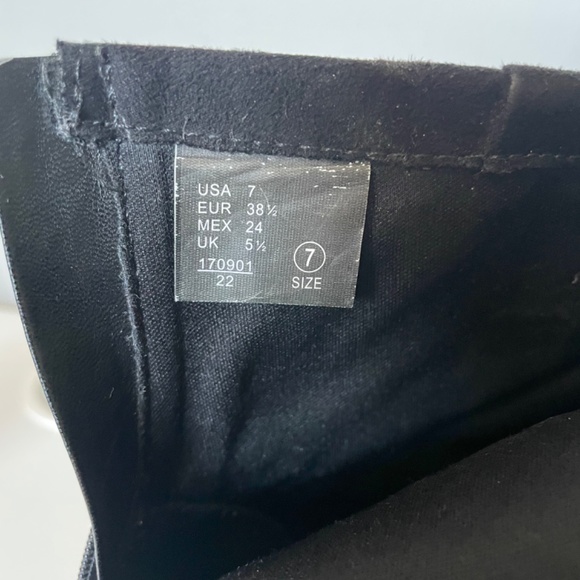 Christian Siriano Black Suede Boots - Picture 3 of 4